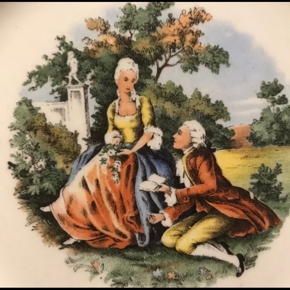 Vintage The Cronin China Co Mini 6.5” Plate - Picture 6 of 13